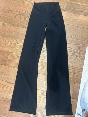 aerie Black High-Rise Boot Cut Yoga Pants